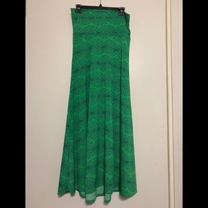 LulaRoe maxi skirt
